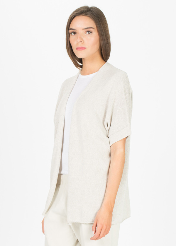 Evam Eva Dry Knit Silk Robe Evam Eva Dry Knit Silk Robe