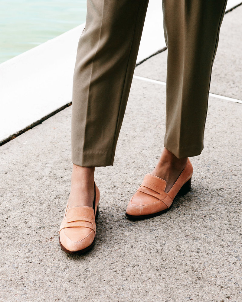 Thelma The Penny Loafer Rosa Garmentory - Main Image