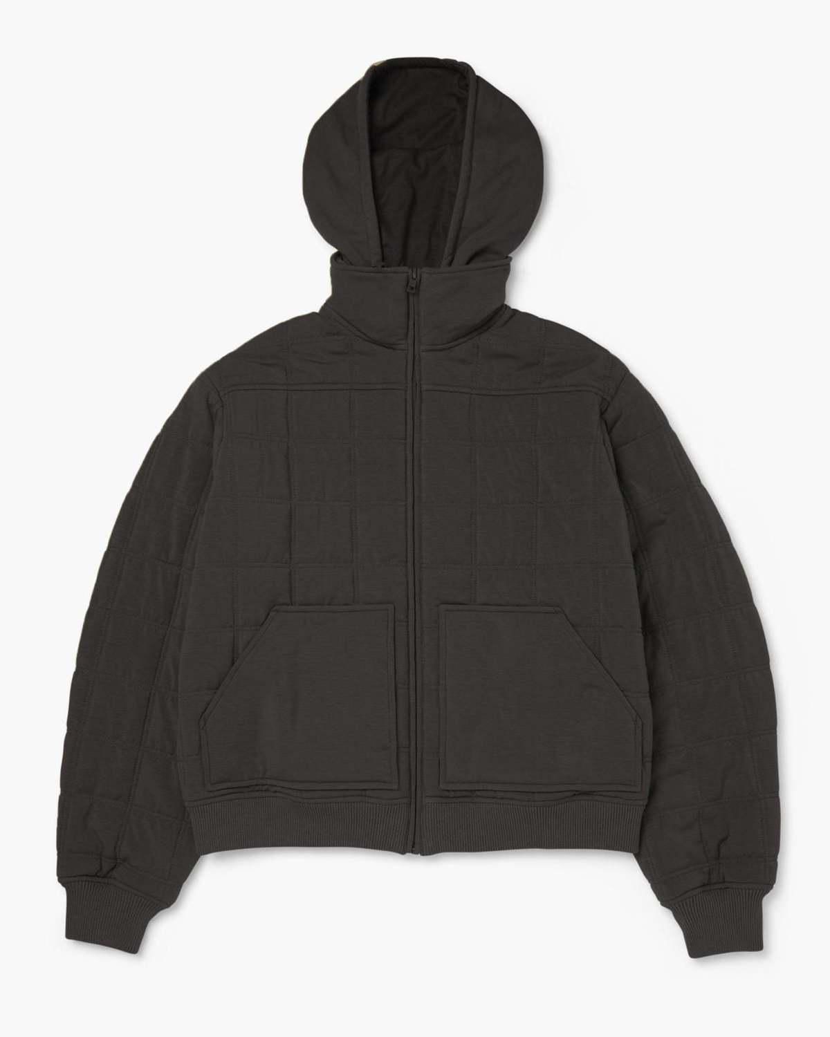 Richer Poorer Quilted Modal Bomber Jacket - Black - Image 2 of 6