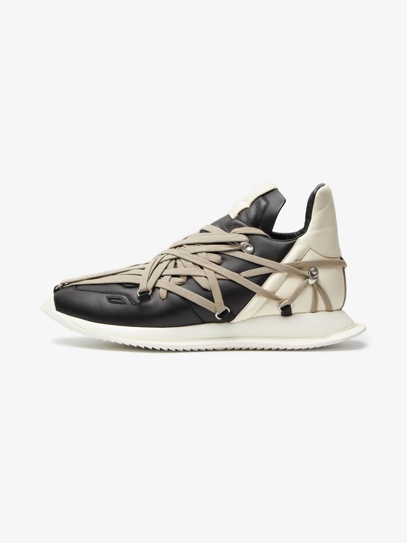 靴 Rick owens megalaced runner Rick Owens Megalaced Runner | Garmentory