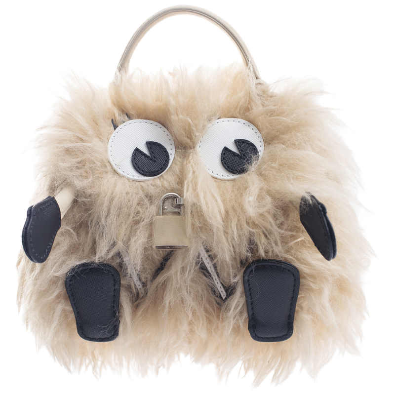 Readymade x Dr.Woo Furmonster bag - Beige | Garmentory