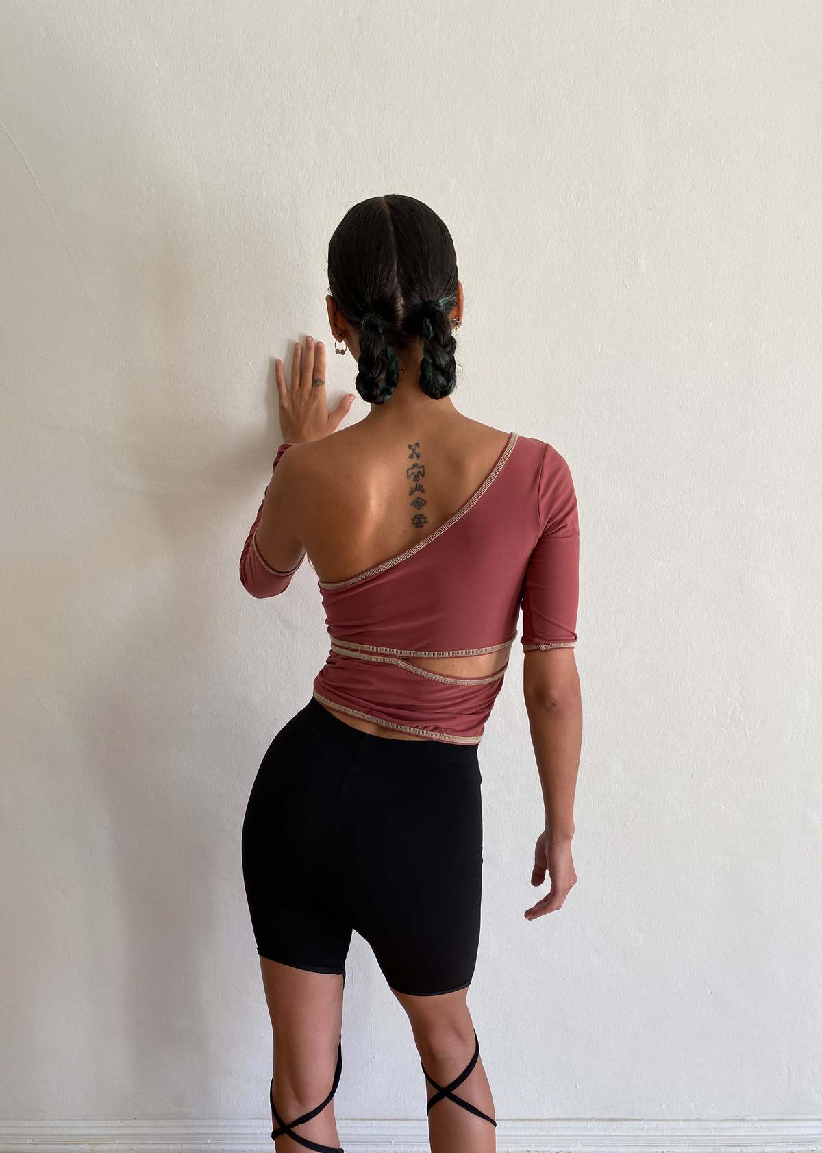 MAROSKE PEECH Décolletage Top - Earth - Image 5 of 11