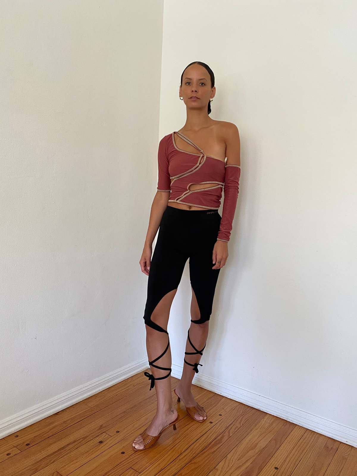 MAROSKE PEECH Décolletage Top - Earth - Image 7 of 11