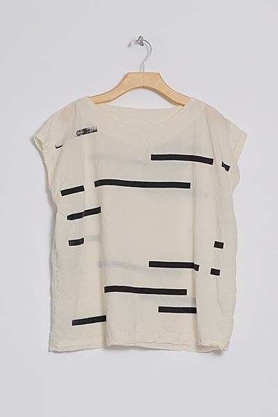 Uzi Broken Stripe Tunic Uzi Broken Stripe Tunic