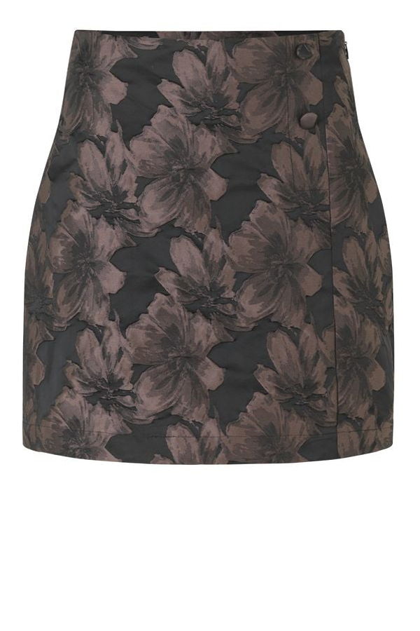 JUST FEMALE HOLLY SKIRT FW21 - BLACK FALCON ART