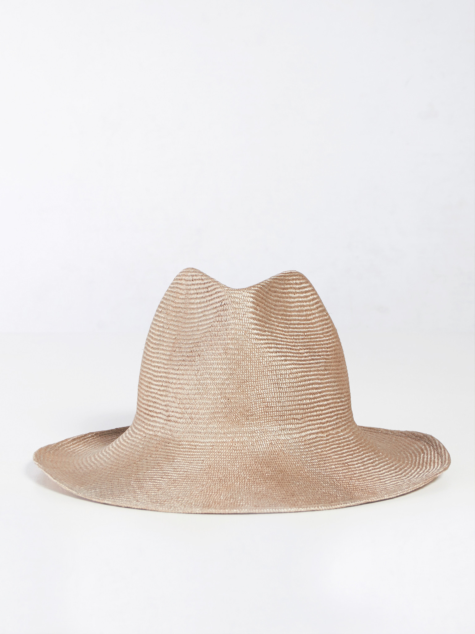 REINHARD PLANK Dennis Viscose Hat Fedora Large Orange Straw Vacation Beach NEW Orange and Navy Band Straw Fedora for Small Heads - Sunny  main image 3