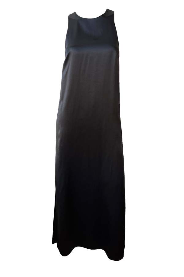 line & dot loulou satin slip dress Line & Dot Loulou Satin Dress in Red