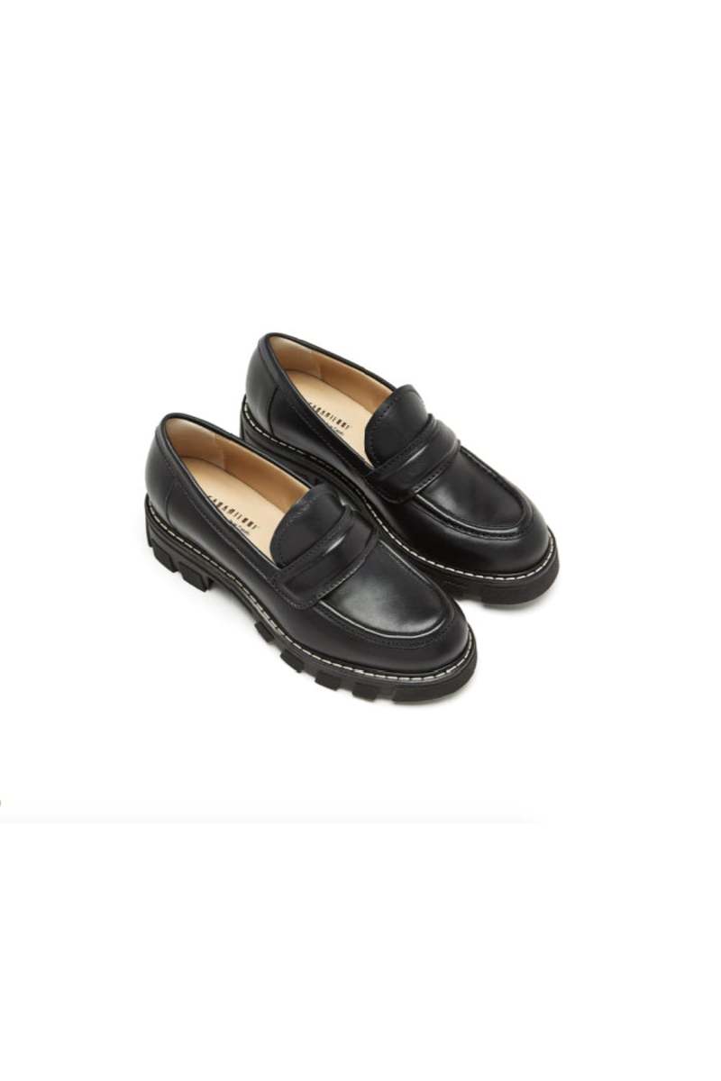 la canadienne Douglas Leather Loafer - Black