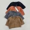 Kids Album Di Famiglia Chunky Knit Cardigan - Thumbnail 3