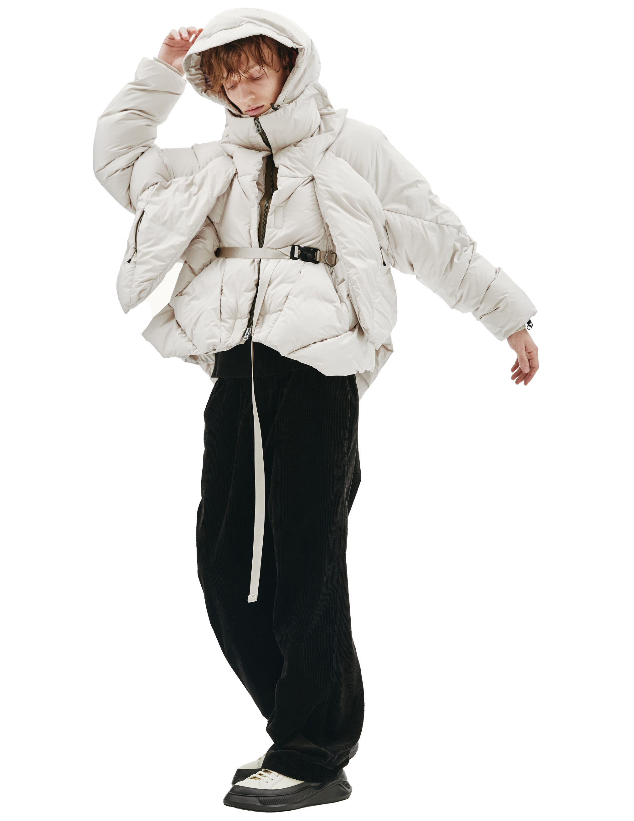Hamcus Arctic Manta Down Puffer - Beige | Garmentory