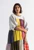 La Reunion Studio Sleeved Patchwork Dress - Multi - Thumbnail 1