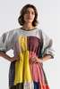 La Reunion Studio Sleeved Patchwork Dress - Multi - Thumbnail 3