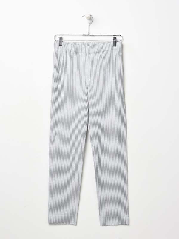 HOMME PLISSE ISSEY MIYAKE BASICS HP26JF150 - LIGHT GRAY | Garmentory