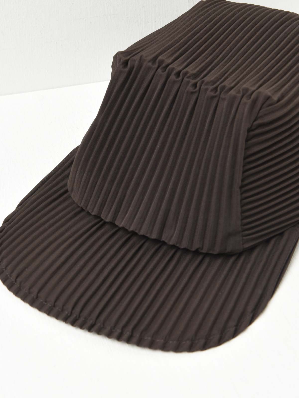 Homme Plisse Issey Miyake Pleats Cap - Brown | Garmentory