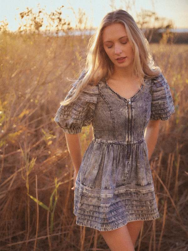sea new york denim dress Sea New York Peper Denim Shirt Dress