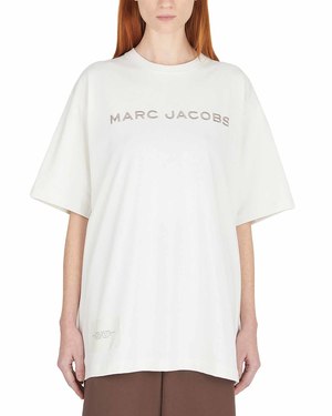 Marc Jacobs The Logo Print Big T-shirt - White | Garmentory