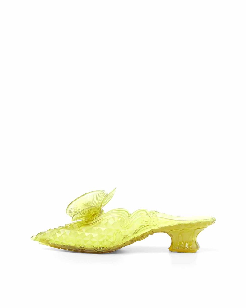 Y/Project x Melissa PVC Mules Shoes - Yellow | Garmentory