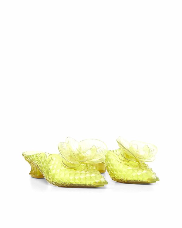Y/Project x Melissa PVC Mules Shoes - Yellow | Garmentory