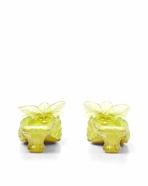 Y/Project x Melissa PVC Mules Shoes - Yellow | Garmentory