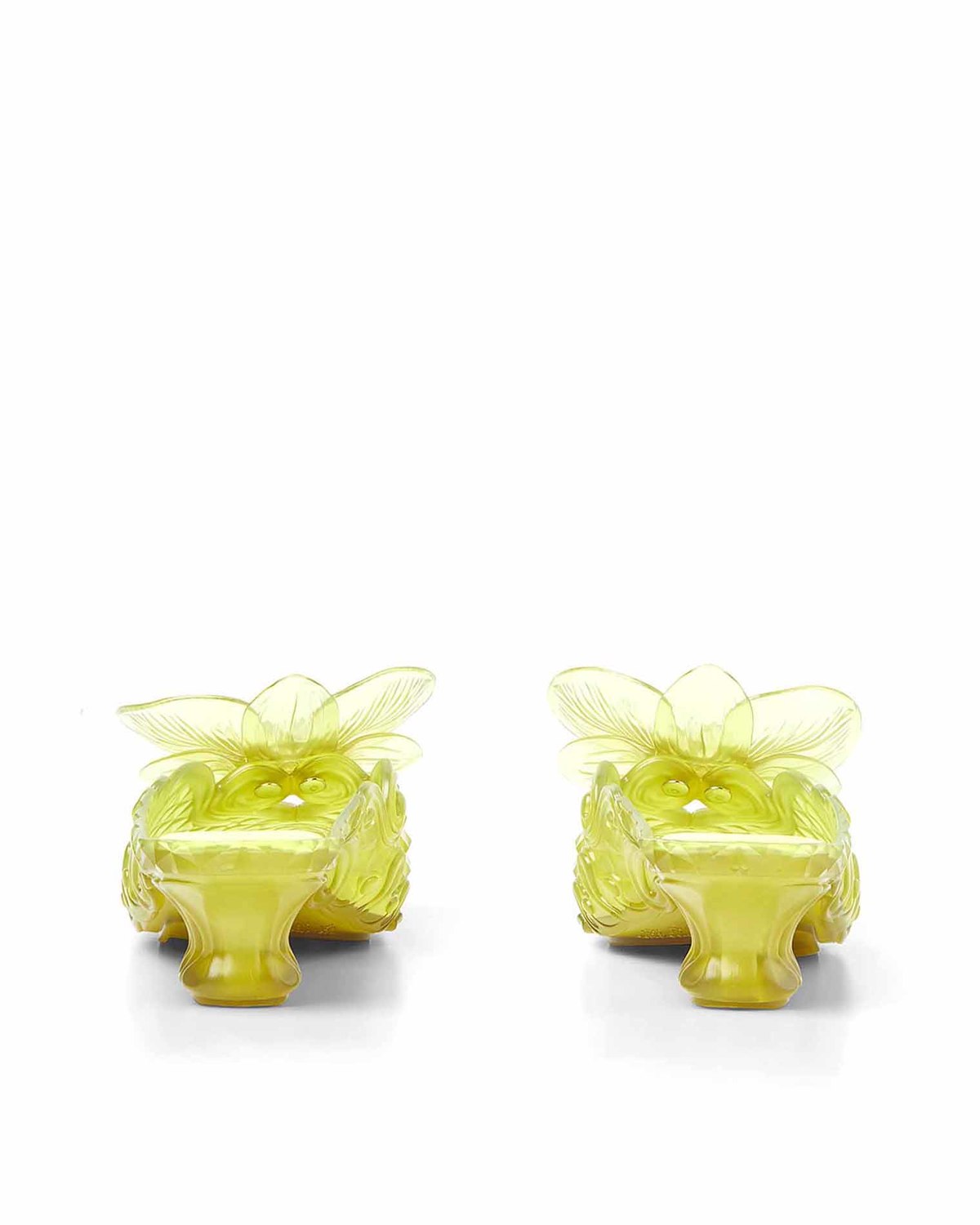 melissa / Y PROJECT イエローミュール Y. Project X Melissa Floral-appliqué Mules in Green | Lyst