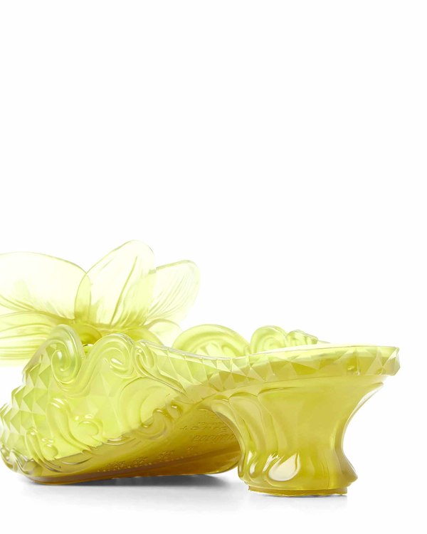 Y/Project x Melissa PVC Mules Shoes - Yellow | Garmentory