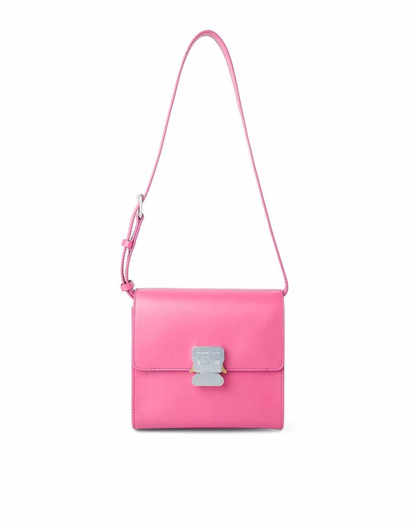 1017 ALYX 9SM Ludo Leather Shoulder Bag - Pink | Garmentory