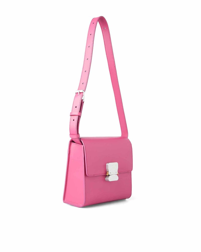 1017 ALYX 9SM Ludo Leather Shoulder Bag - Pink | Garmentory