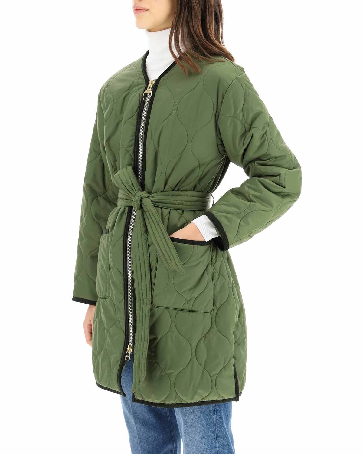 Wax Jacket Martha Cropped Alexa Chung Barbour Quilted Coat Barbour