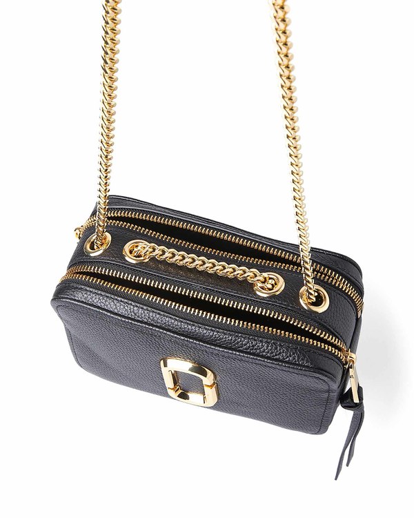 Marc Jacobs The Glam Shot 21 Leather Bag - Black | Garmentory
