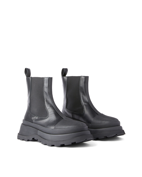 Jil Sander Chelsea Boots - Black | Garmentory