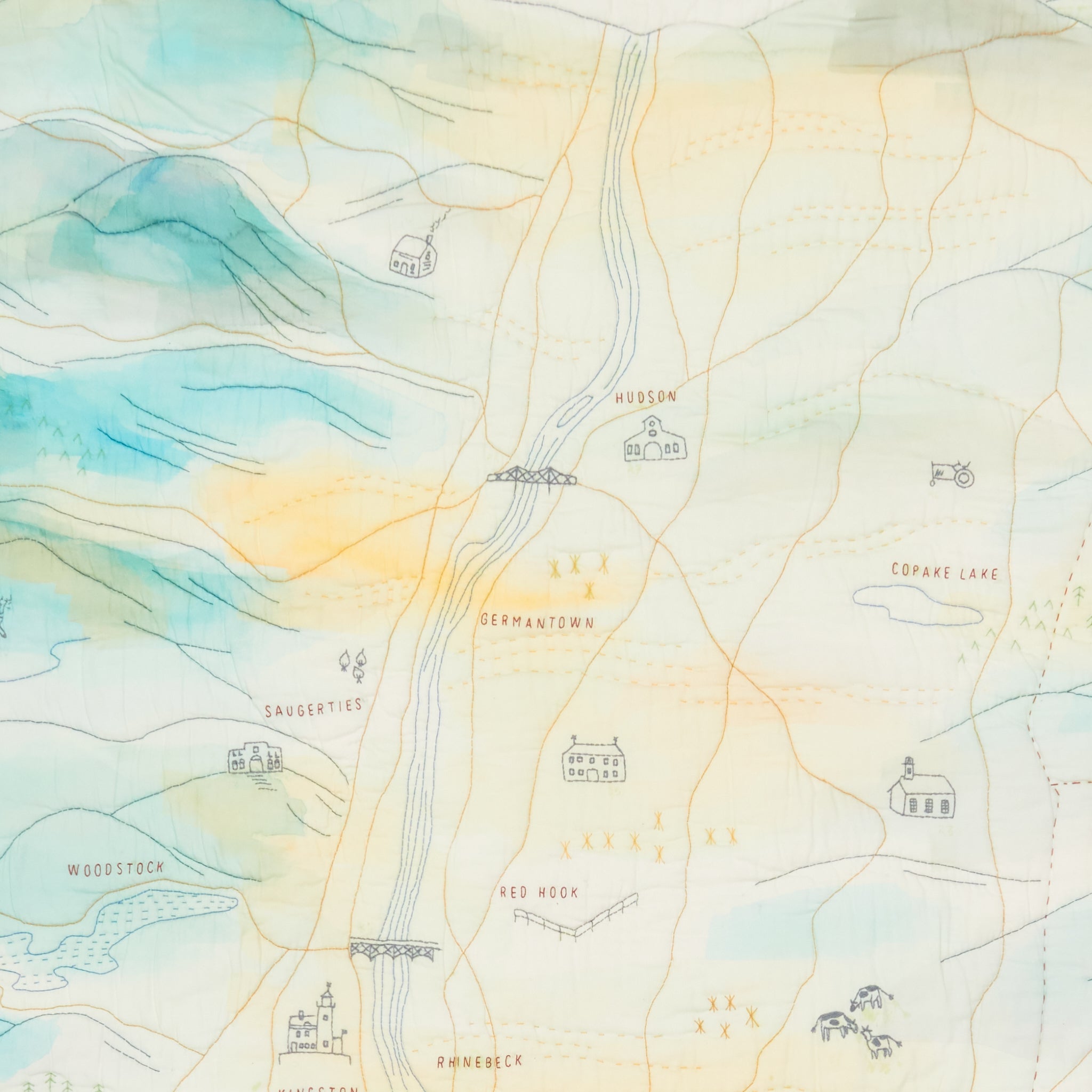 Haptic Lab HUDSON RIVER VALLEY QUILT Multi Garmentory