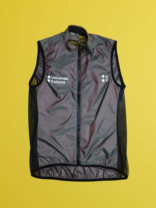 Universal Colours Iridescent Spectrum Lightweight Gilet