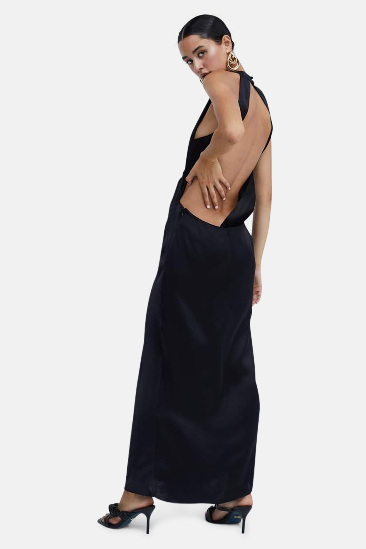 Women's For Love & Lemons Taliah Maxi Dress - Black - Image 2 of 2