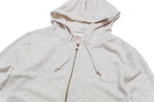 Faherty Brand ATHLETIC GREY ZIP HOOD Faherty Brand ATHLETIC GREY ZIP HOOD