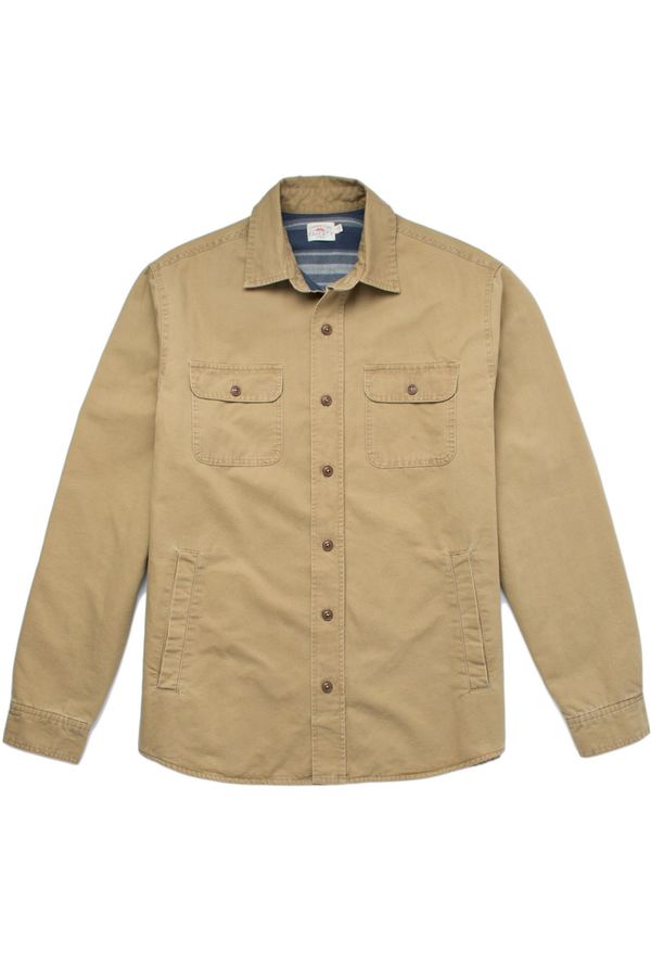 Faherty Brand BLANKET LINED CPO JACKET Faherty Brand BLANKET LINED CPO JACKET