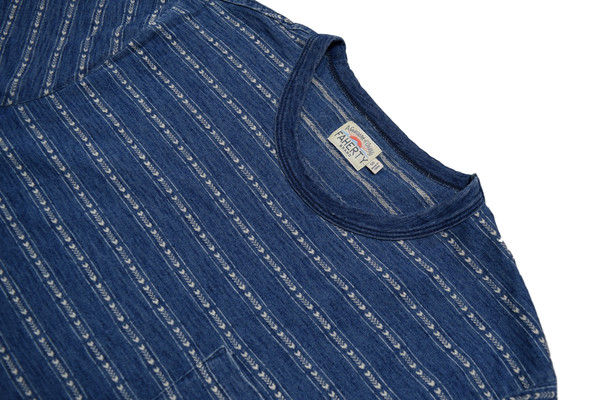 Faherty Brand Arrow Stripe Pocket Tee Faherty Brand Arrow Stripe Pocket Tee
