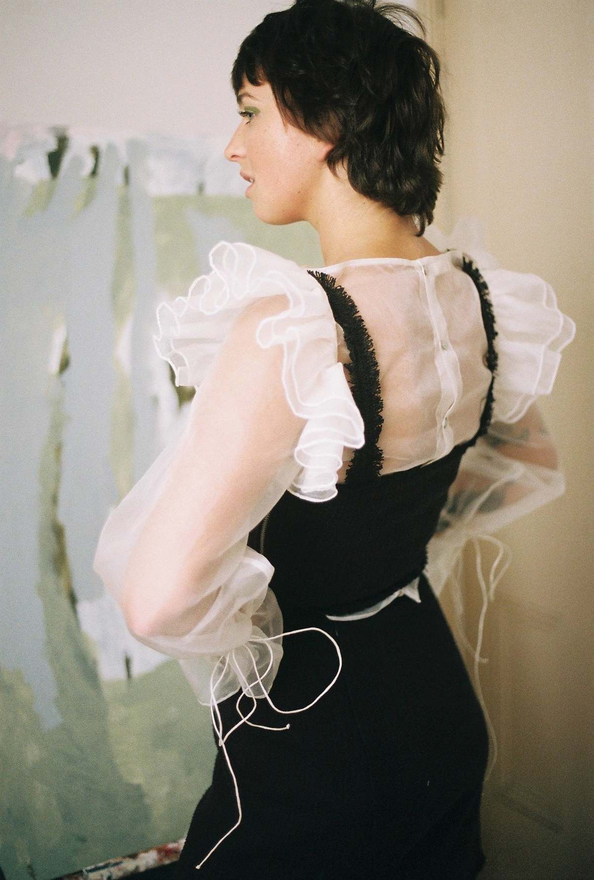 Annie Hamilton Cloud Shirt - ivory - Image 5 of 11