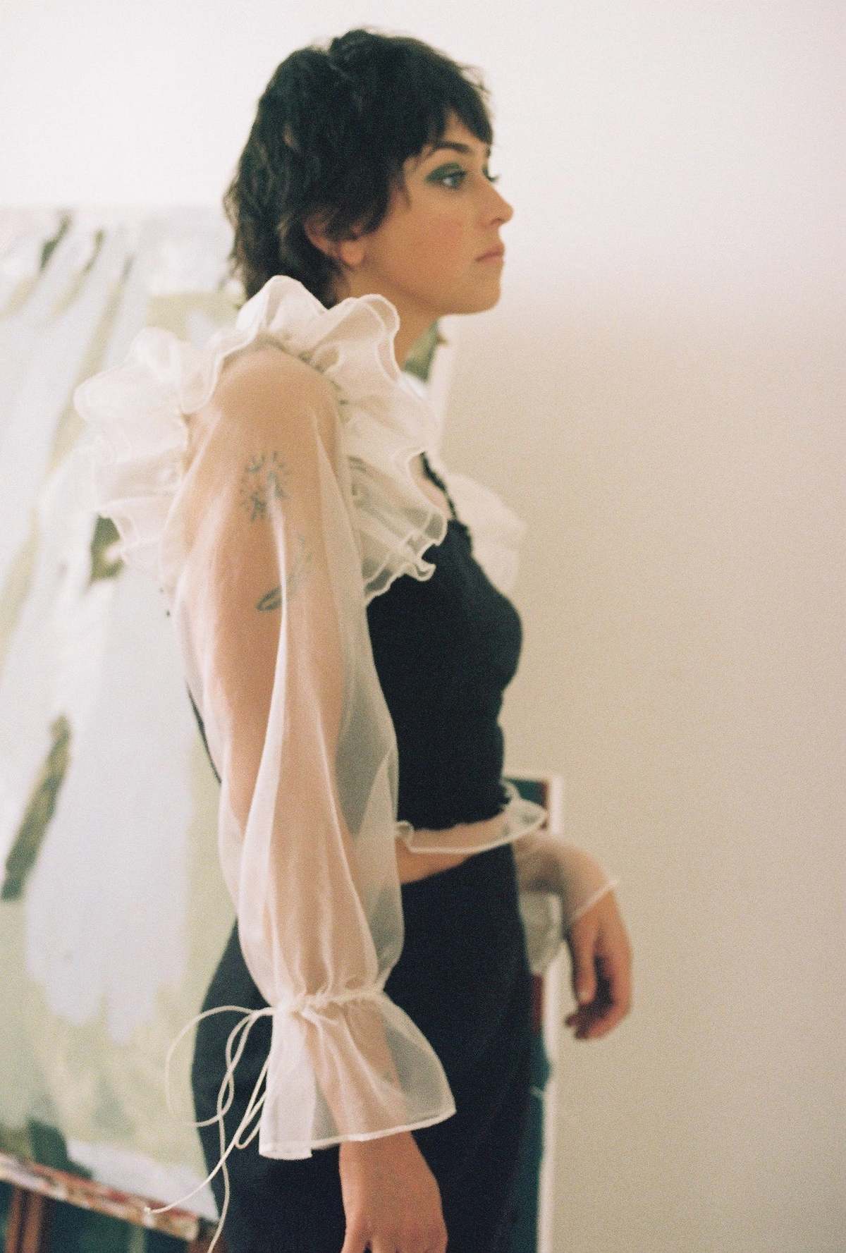 Annie Hamilton Cloud Shirt - ivory - Image 6 of 11