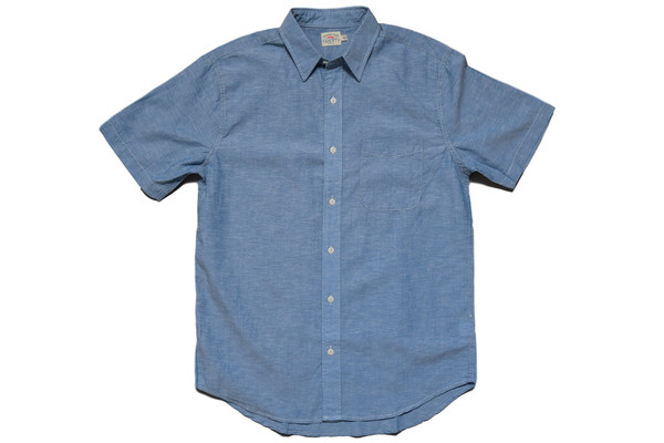 Faherty Brand Breezecloth Ventura Shirt Blue Faherty Brand Breezecloth Ventura Shirt Blue
