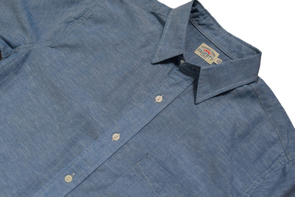 Faherty Brand Breezecloth Ventura Shirt Blue Faherty Brand Breezecloth Ventura Shirt Blue