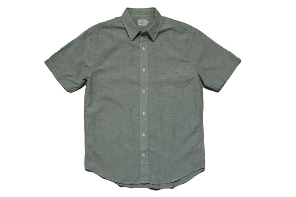 Faherty Brand Breezecloth Ventura Shirt Olive Faherty Brand Breezecloth Ventura Shirt Olive
