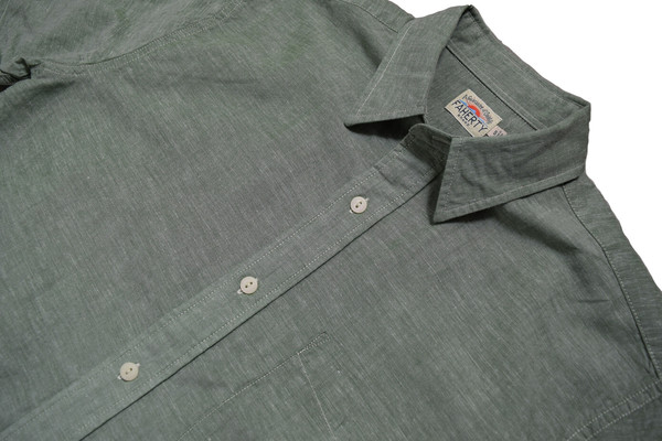 Faherty Brand Breezecloth Ventura Shirt Olive Faherty Brand Breezecloth Ventura Shirt Olive