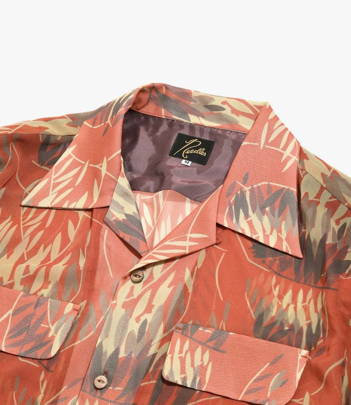 Needles C.O.B. Classic Poly Chiffon Shirt - Pt. - Willow | Garmentory