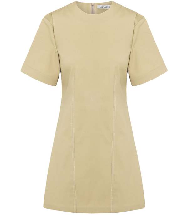 anna crew neck short sleeve mini dress Anna T-Shirt Dress