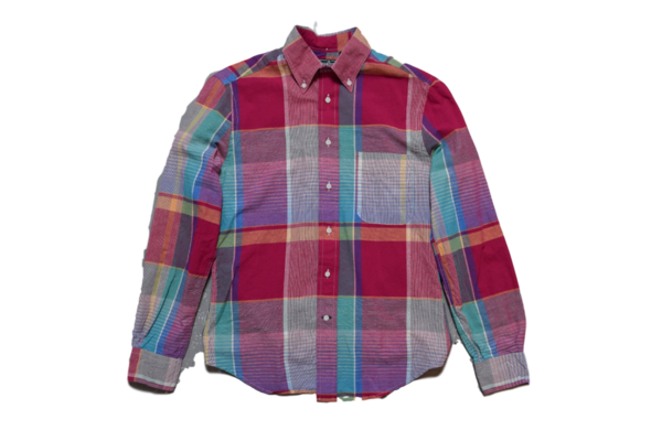 Pink Red Big Madras Check Pink Red Big Madras Check