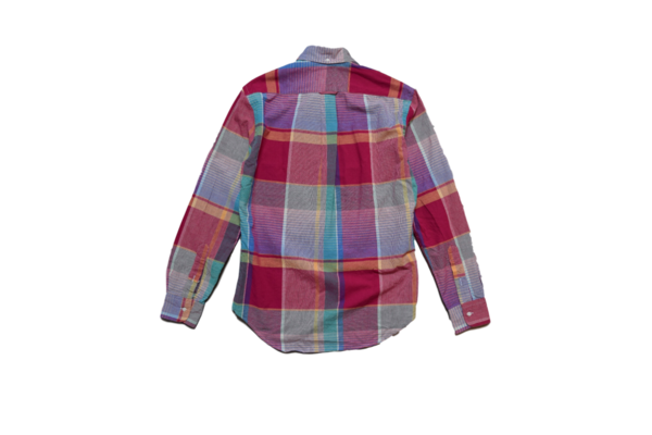 Pink Red Big Madras Check Pink Red Big Madras Check