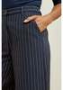 People Tree Mila Striped Trousers - navy/mustard - Thumbnail 4