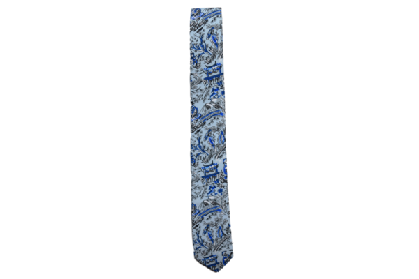 Gitman Vintage Xiangzi's Garden Blues Tie Gitman Vintage Xiangzi's Garden Blues Tie