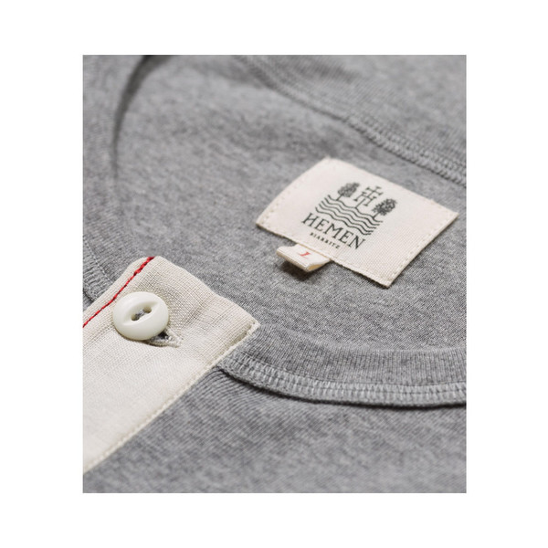 Hemen Biarritz Harri Henley - Grey Hemen Biarritz Harri Henley - Grey