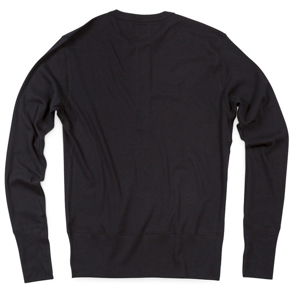 Hemen Biarritz Harri Henley - Selvedge Black Hemen Biarritz Harri Henley - Selvedge Black